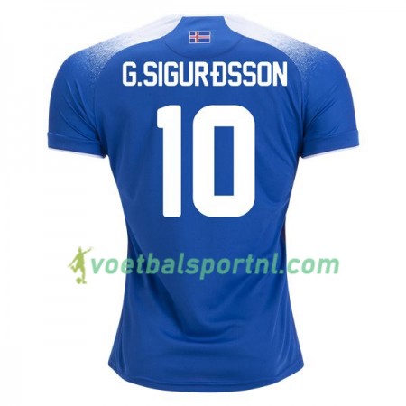 IJsland G.Sigurdsson 10 Thuis Shirt WK voetbal 2018